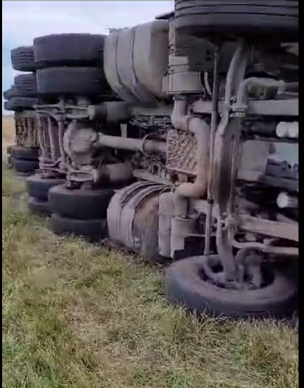 Dos vuelcos de camiones se produjeron en Chivilcoy en menos de 48 horas