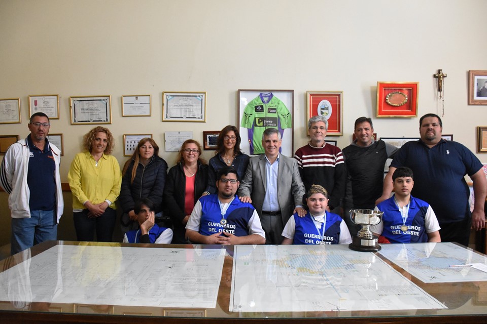 Football Powerchair
Reconocimiento al equipo de “Los Guerreros del Oeste”