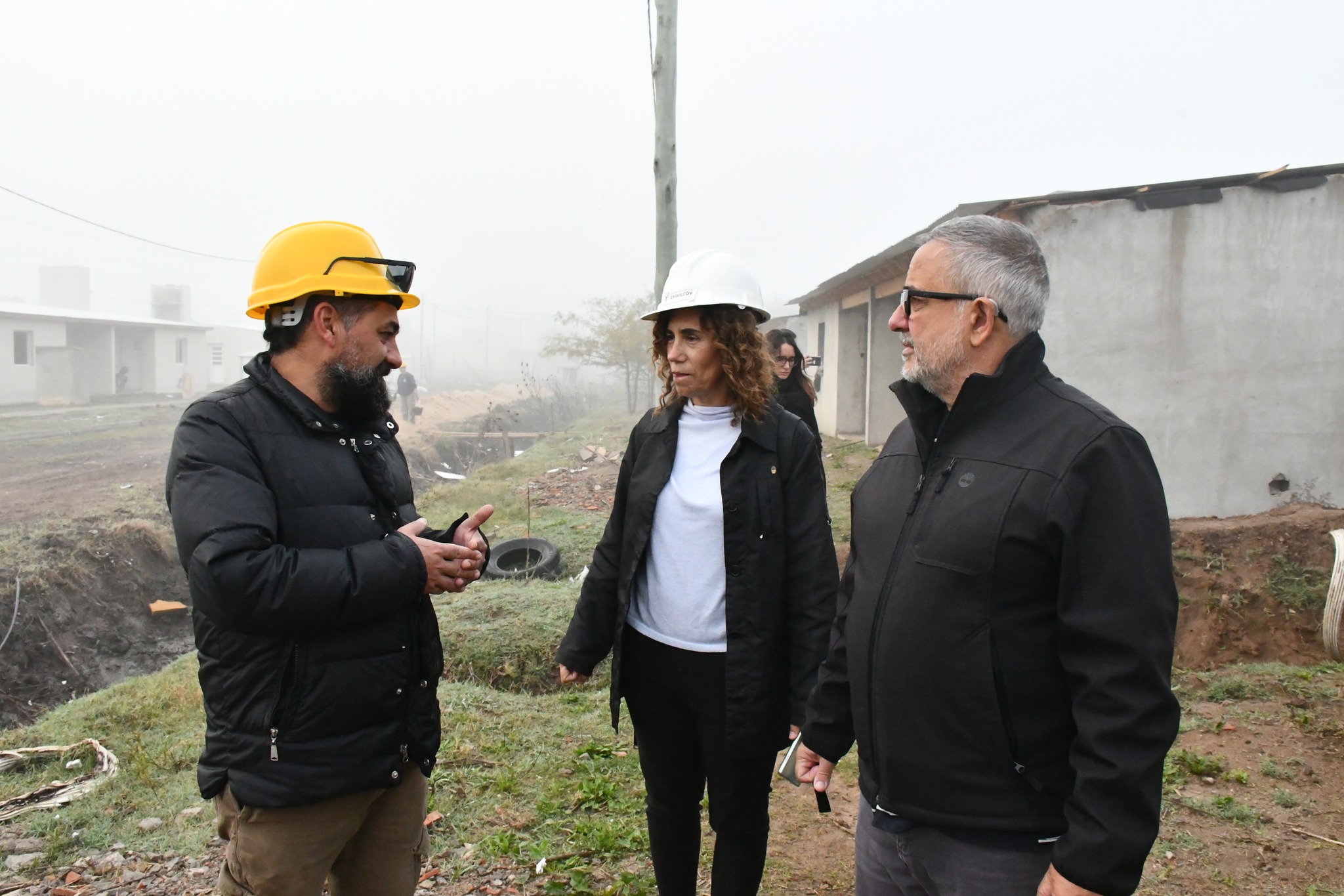 Recorrida por las 46 viviendas que se están finalizando en la calles Alsina y 90