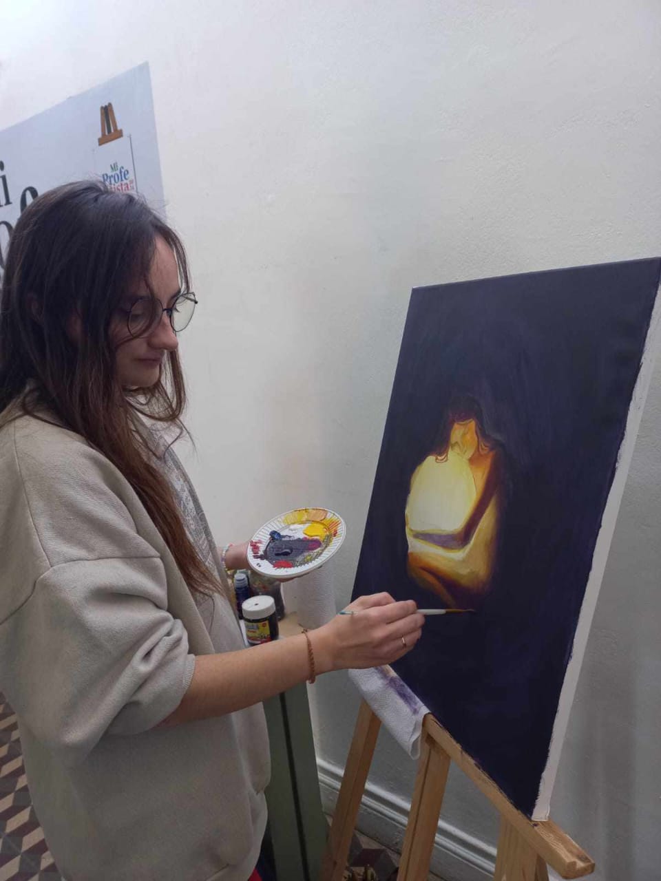 “La propuesta estuvo muy buena y fue la primera vez que veo a diferentes artistas pintando en vivo, además cosas diferentes”