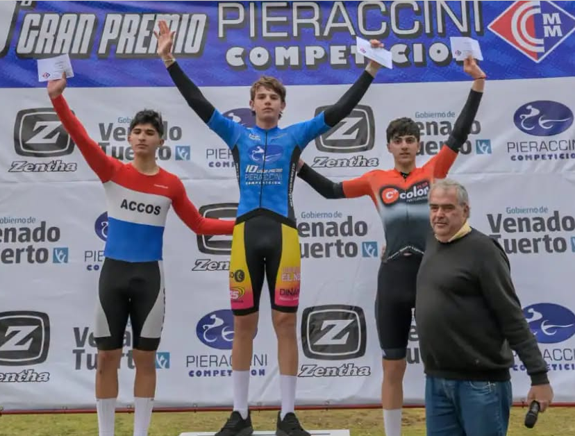 Fiesta histórica en Venado Tuerto: Reabrió el Velódromo Municipal y Máximo Sala tuvo una brillante actuación
