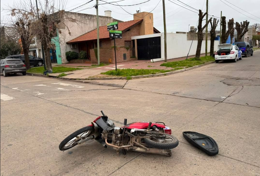 Dos motociclistas hospitalizados tras distintos siniestros viales
