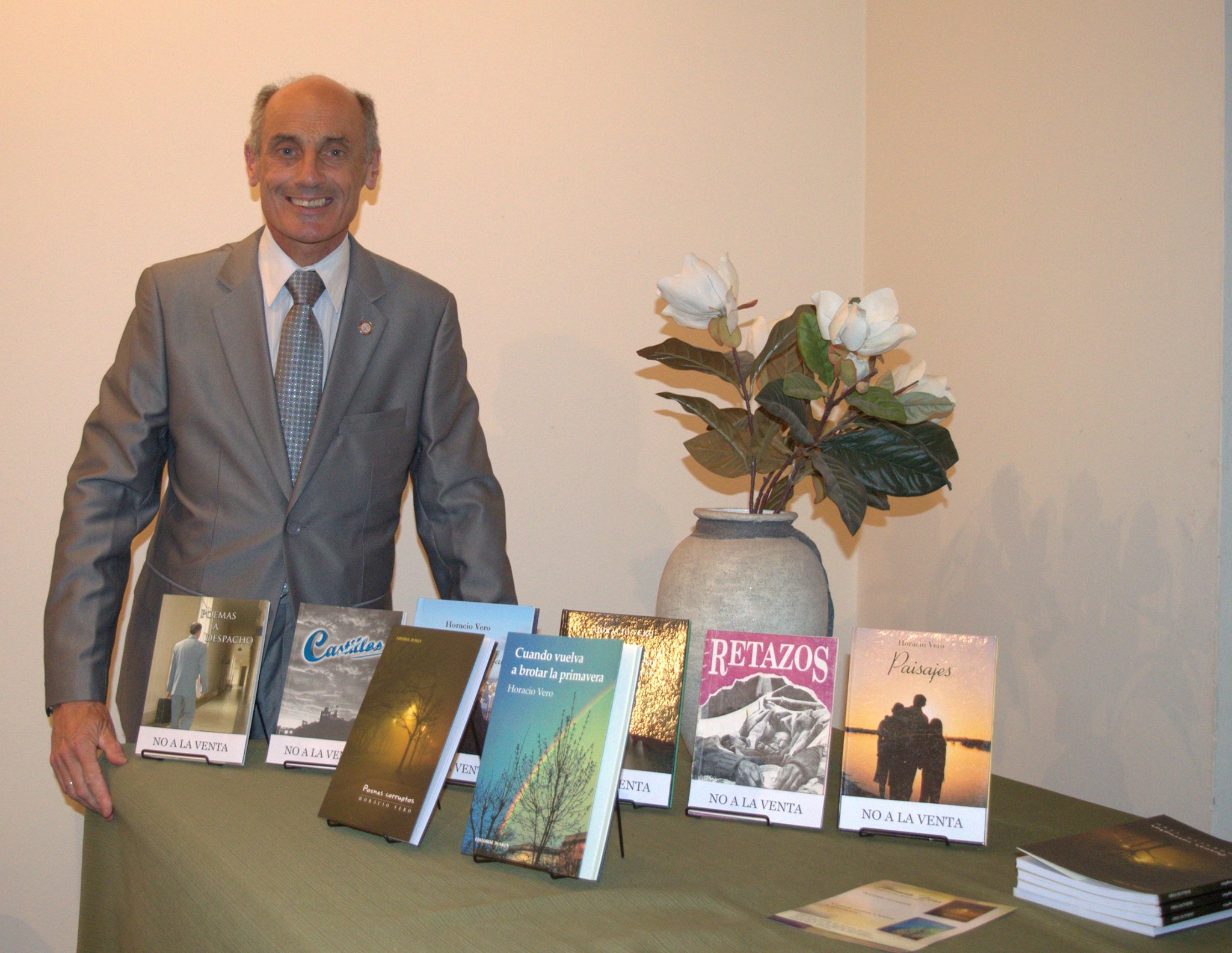 Horacio Vero presenta su nuevo libro en ‘Punto de Encuentro’