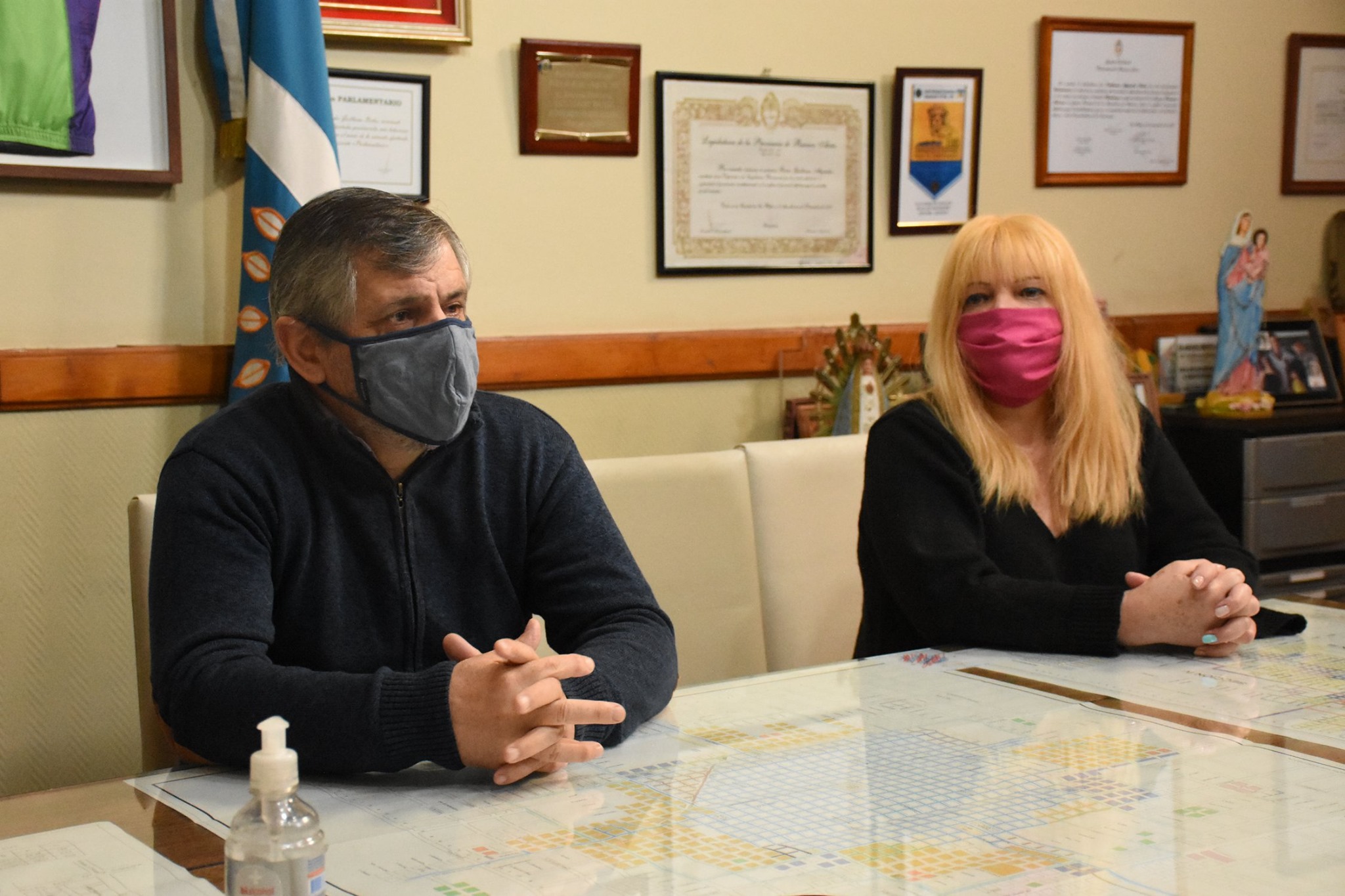 Intendente Guillermo Britos
“Recibimos una denuncia que llegó una persona desde Capital el viernes y