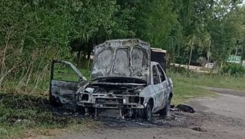 La mayoría de los incendios vehiculares ocurren en lugares alejados de la ciudad: ruta o zona rural