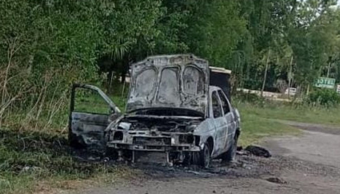 La mayoría de los incendios vehiculares ocurren en lugares alejados de la ciudad: ruta o zona rural