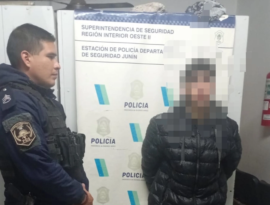Junín: detuvieron a un joven de 25 años tras robar un utilitario y huir en persecución