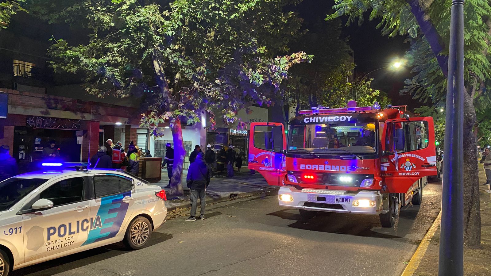 Principio de incendio en un departamento del edificio ubicado en avenida Villarino 127