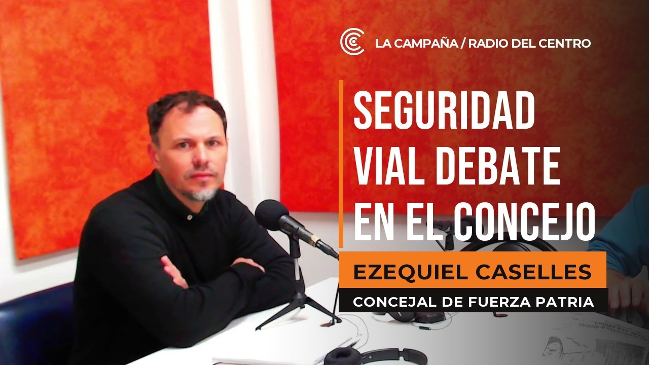 Ezequiel Caselles presentó proyectos sobre seguridad vial y hábitat e invitó a una jornada de planificación urbana