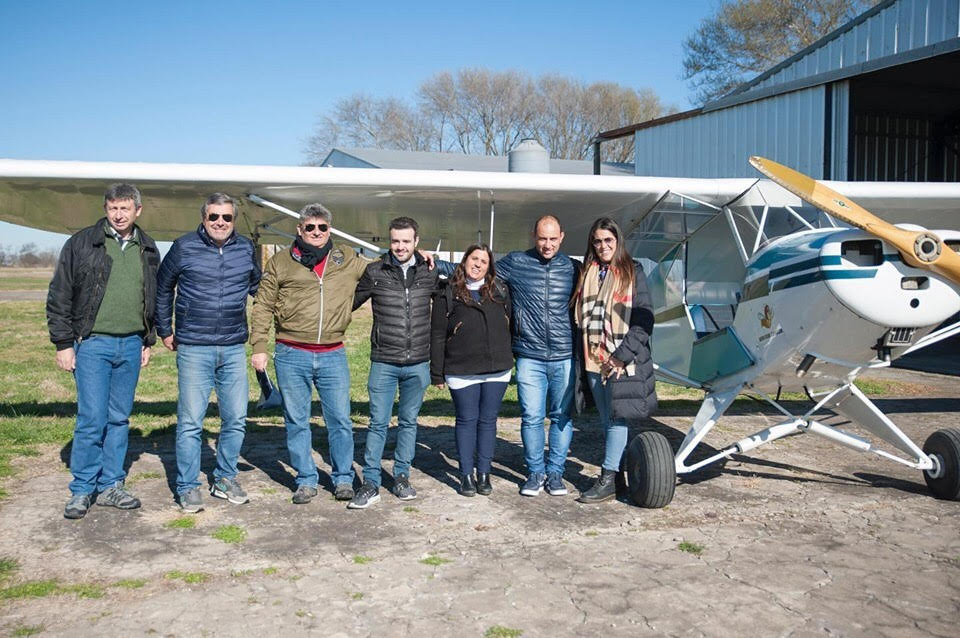 Proyectos de “cara al futuro”
Lourdes Zaccardi recorrió el Aeroclub Chivilcoy