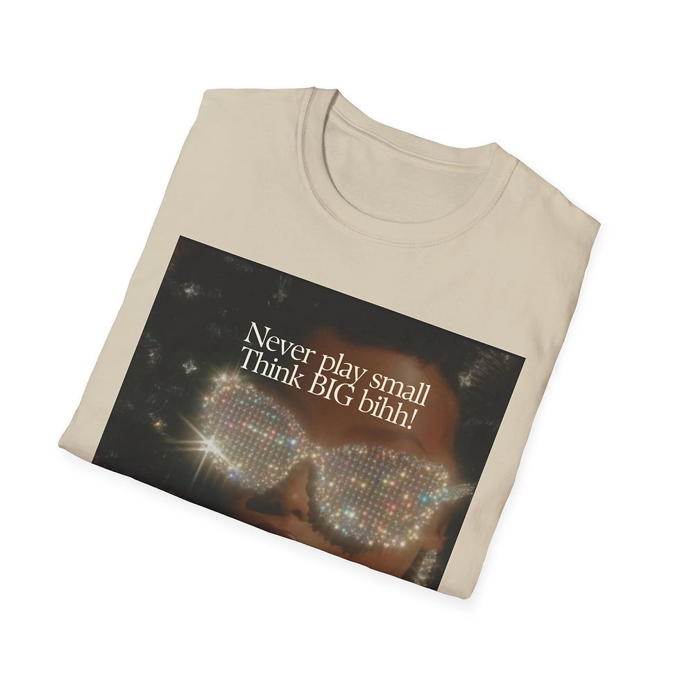 Thumbnail:  Laughing Woman Portrait T-Shirt | Quote Typography Tee