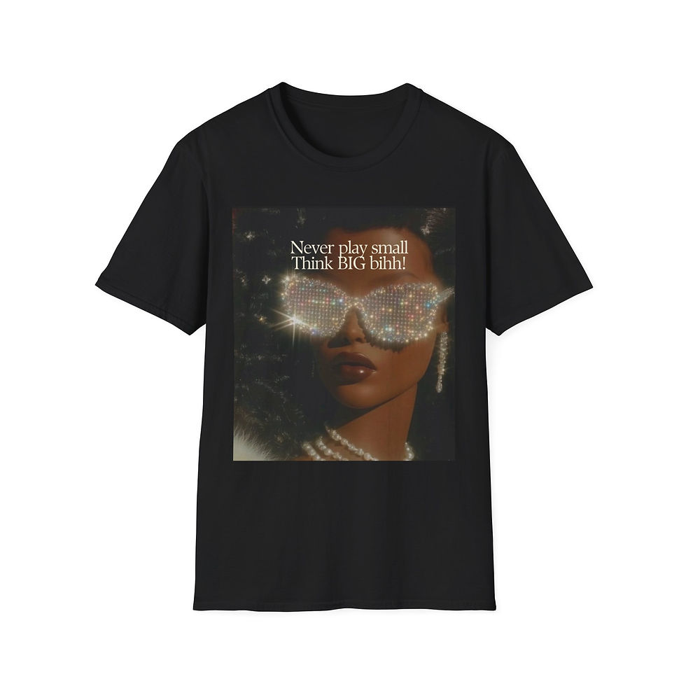 Thumbnail:  Laughing Woman Portrait T-Shirt | Quote Typography Tee