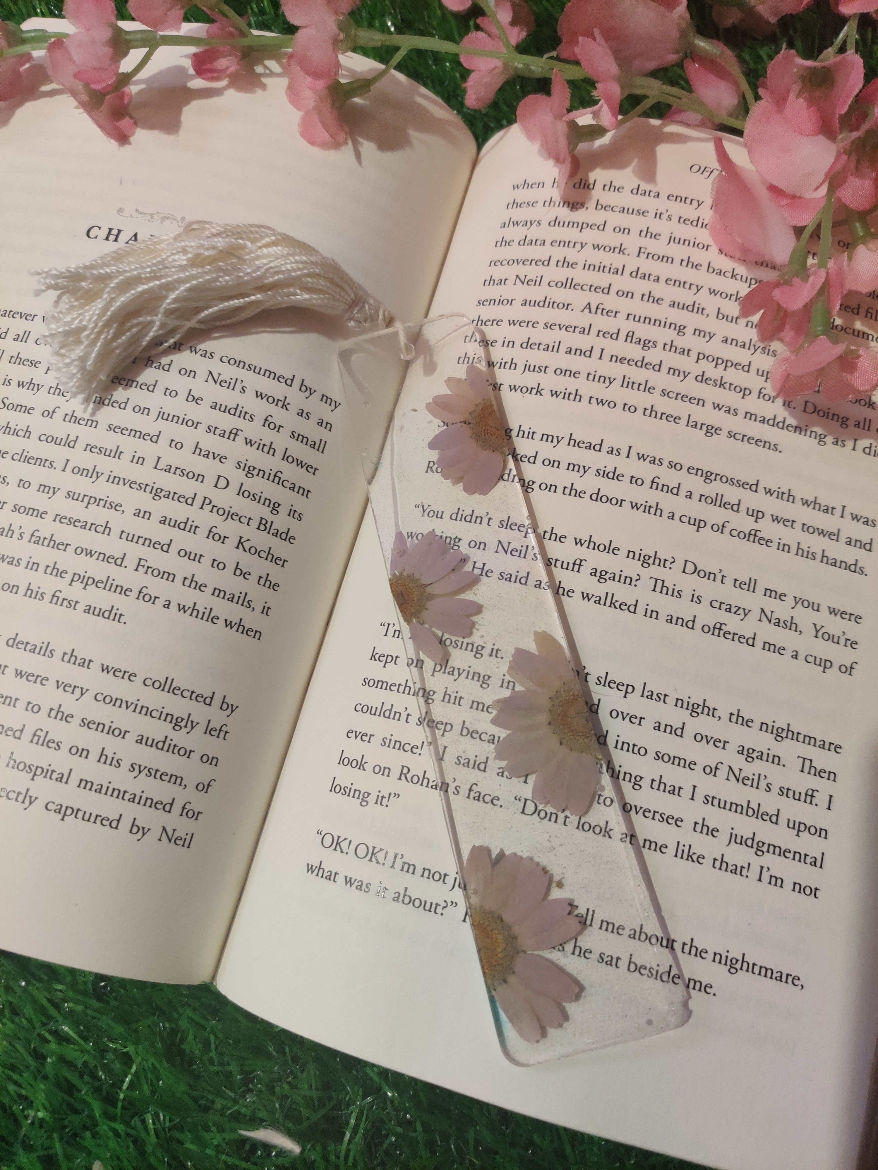 Resin Bookmark- Call me Daisy
