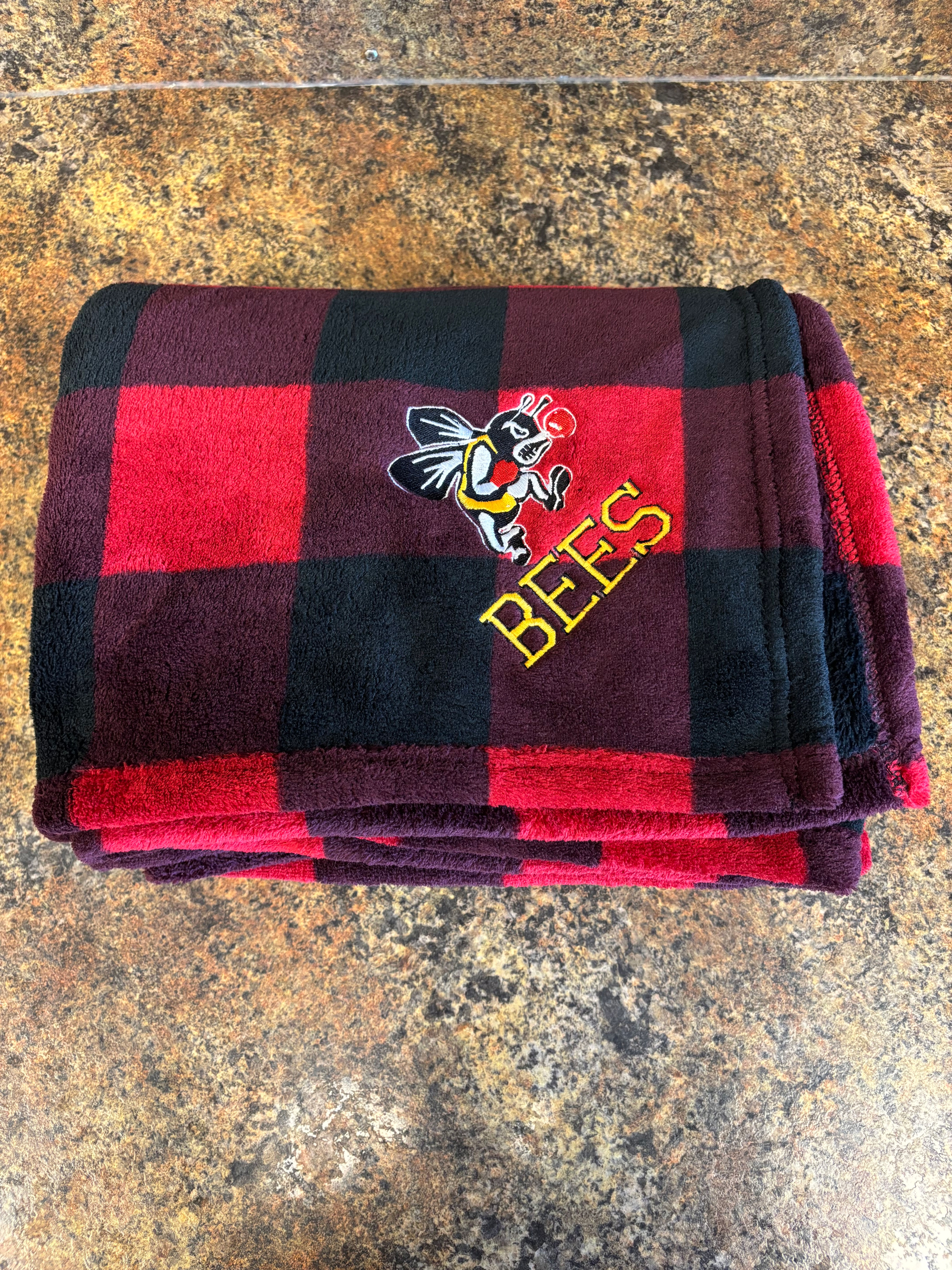 Bees Plush Blanket