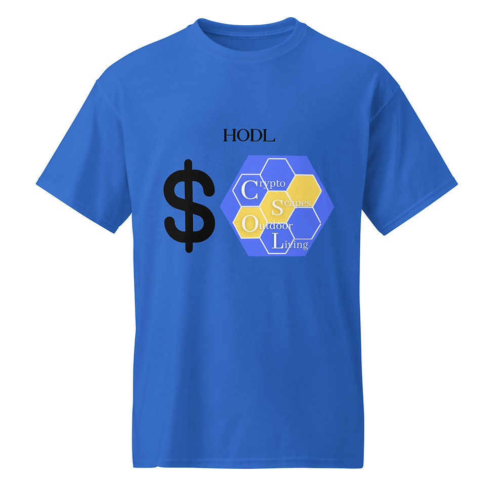 Thumbnail: DryBlend® T-Shirt- HODL CSOL Coin