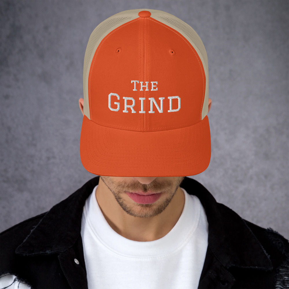 Trucker Cap- The grind 2 tone 