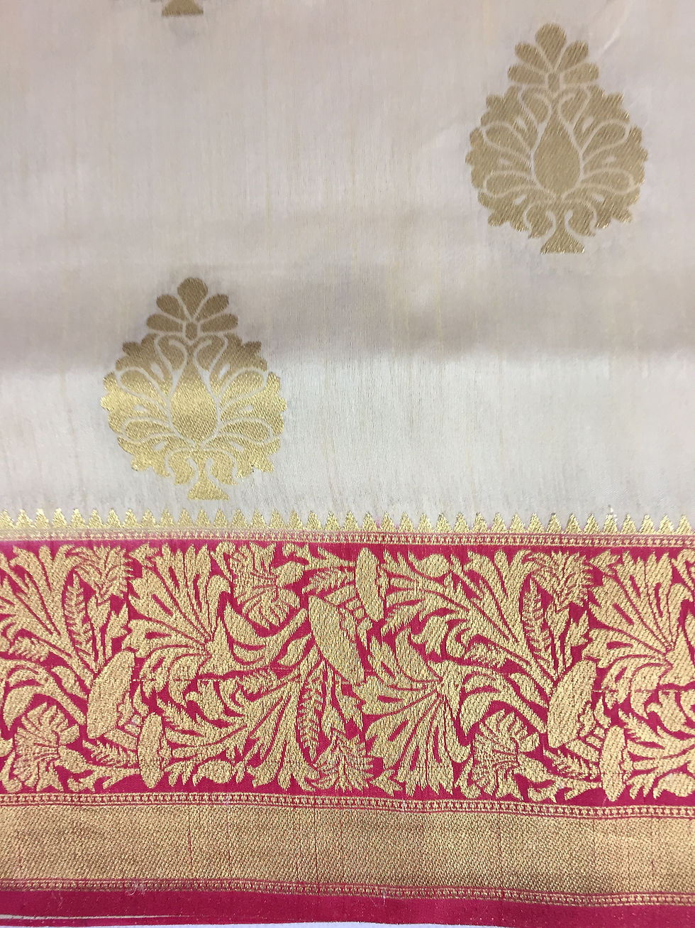 Thumbnail: Kanchipuram Saree with beautiful Motifs througout