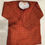 Thumbnail: Cotton Linen Boys Kurta in Brown