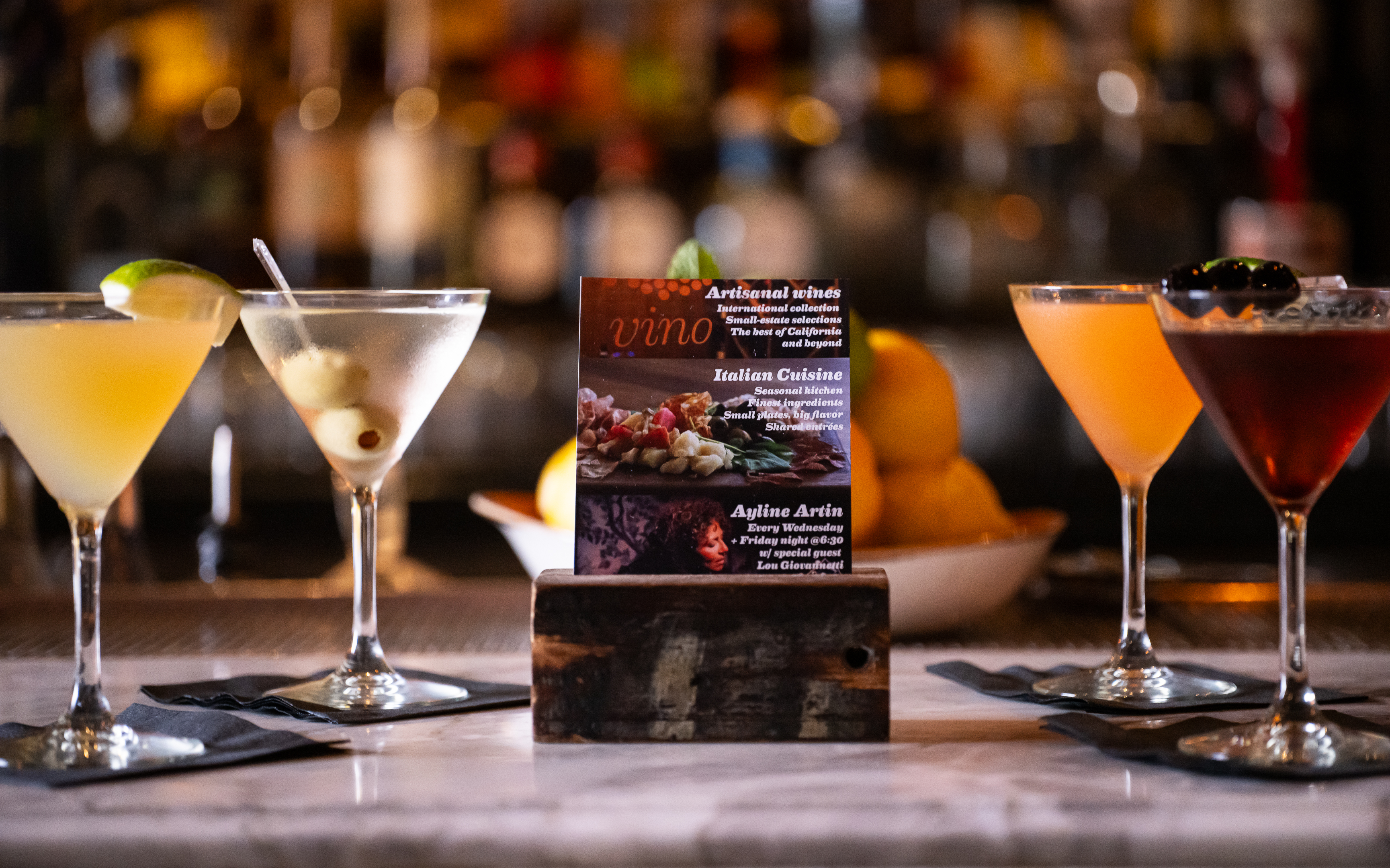 Arranged Food and Objects