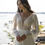 Thumbnail: Bohemian Chiffon Wedding Dress with Lace Appliques and Sweep Train