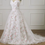 Thumbnail: Elegant A-Line Wedding Dress with Floral Print, Sweetheart Neckline, and Sweep T
