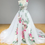 Thumbnail: Luxury Off-the-Shoulder Pastoral Ball Gown Wedding Dress with Hand-Made Floral A