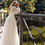 Thumbnail: Romantic Boho Lace Wedding Dress – Scoop Neck, Long Sleeves, Flowy A-Line Brid
