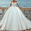 Thumbnail: Luxury Satin Princess Wedding Dress – Sweetheart Neckline, Lace-Up Back, Custo