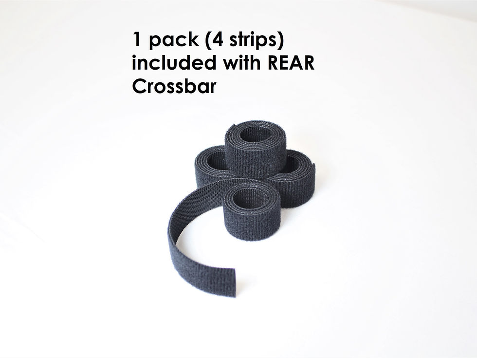 Thumbnail: 9704 RED CLICK-IN Roof Racks Jeep Wrangler JKU (4dr) Soft Top