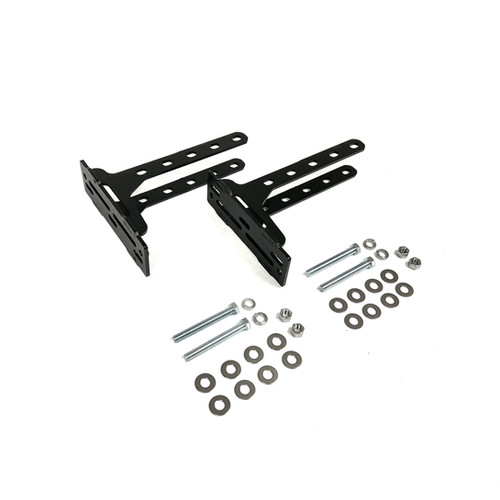 EXR B885 Universal Awning Bracket Pair Bolts on to Solid or Clickin