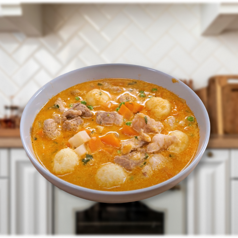 Nyírségi gombócleves