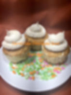 Carrot Cake Cheesecake Swirl Cupcakes (6 Count- Seasonal)