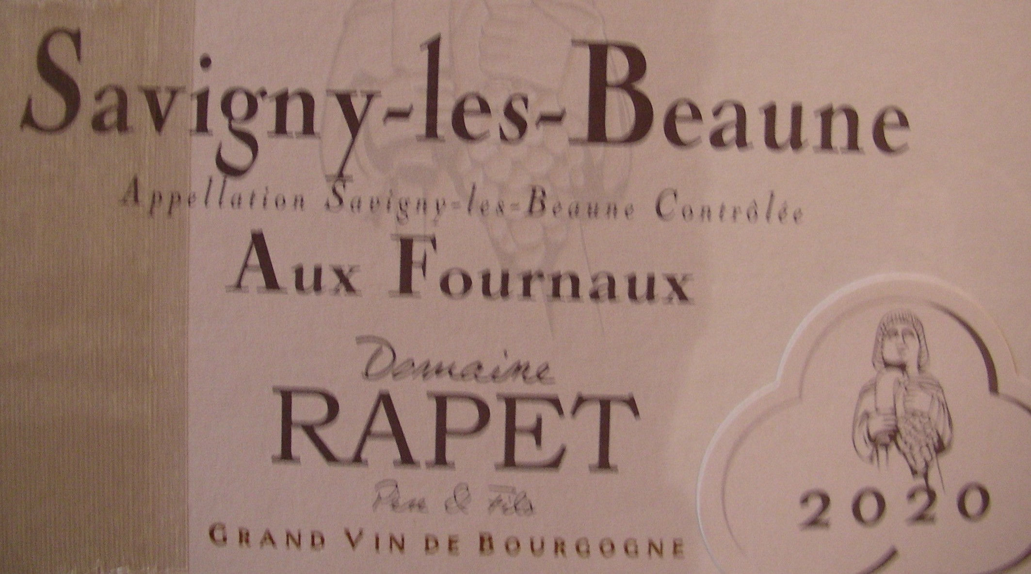 Savigny-lès-Beaune 2020 RAPET Rouge