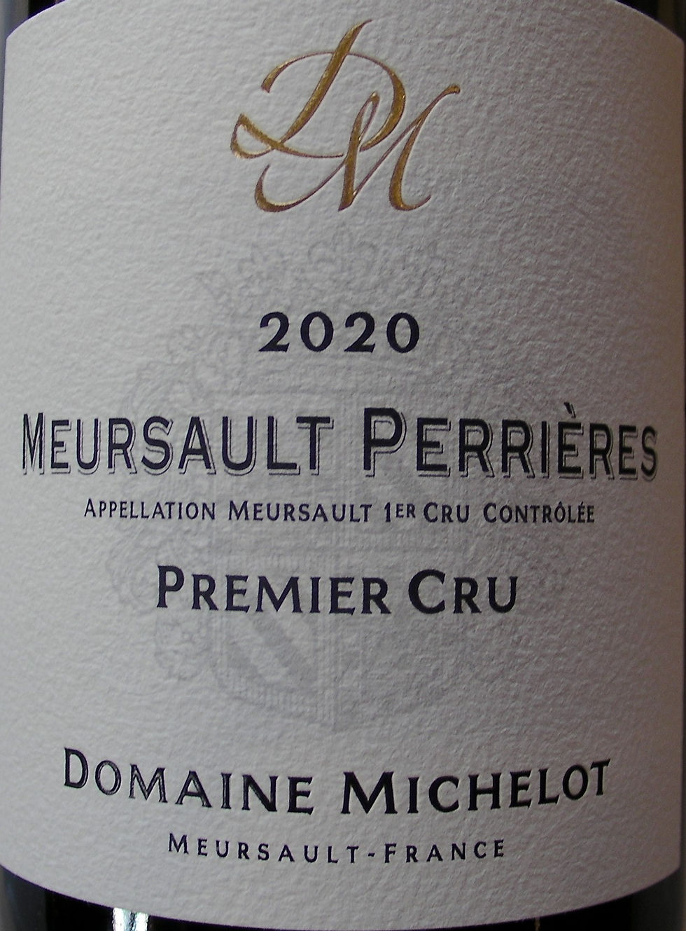 Meursault 1er Cru "Les Perrières" 2020 MICHELOT Blanc