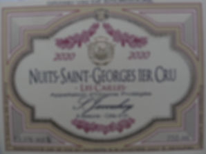 Nuits-Saint-Georges 1er Cru "Les Cailles" 2020 S.JAVOUHEY Rouge