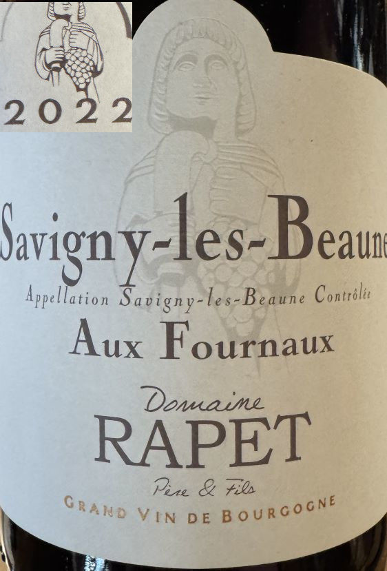 Savigny-lès-Beaune 2022 RAPET Rouge