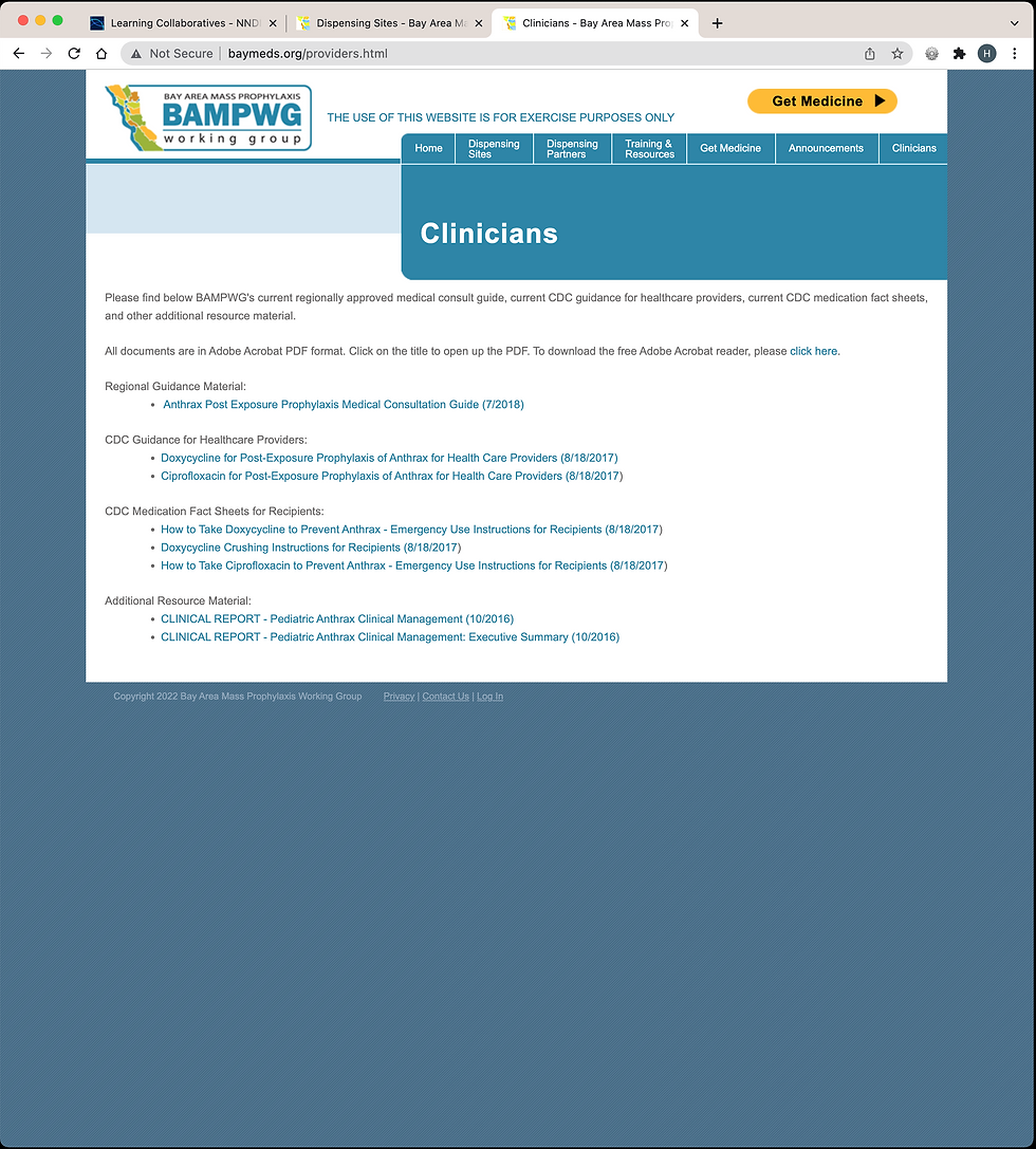 Clinician's Page