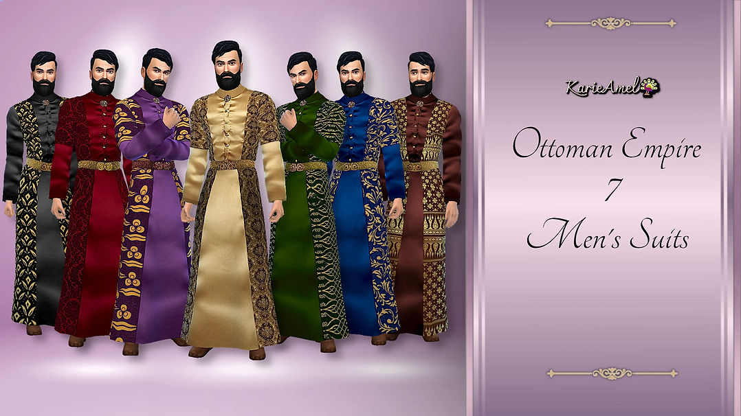 👘 Ottoman Empire 7 Men's Suits👘 