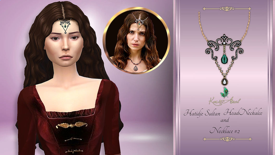 🦉Hatidje Sultan HeadNecklace and Necklace🦉

