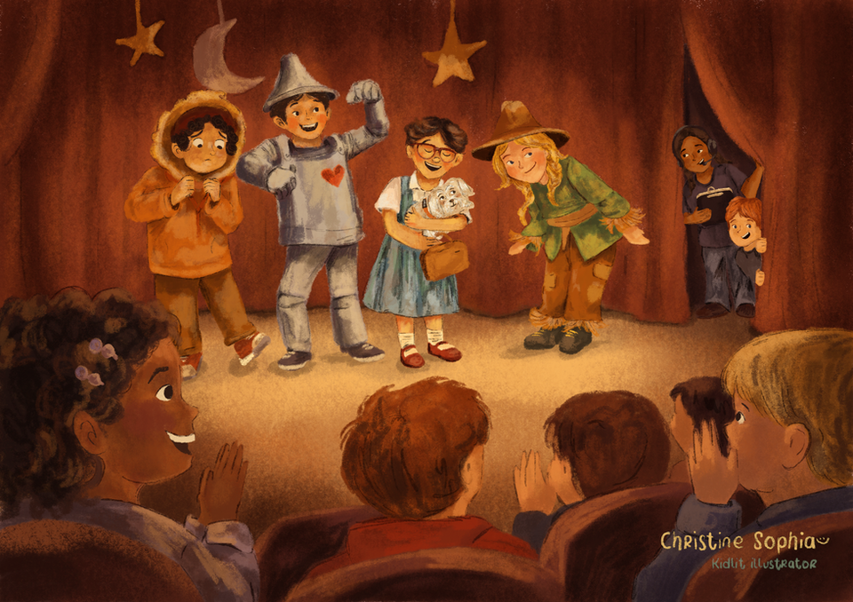 Theatre, School Plays, Kids, School plays, Wizard of Oz