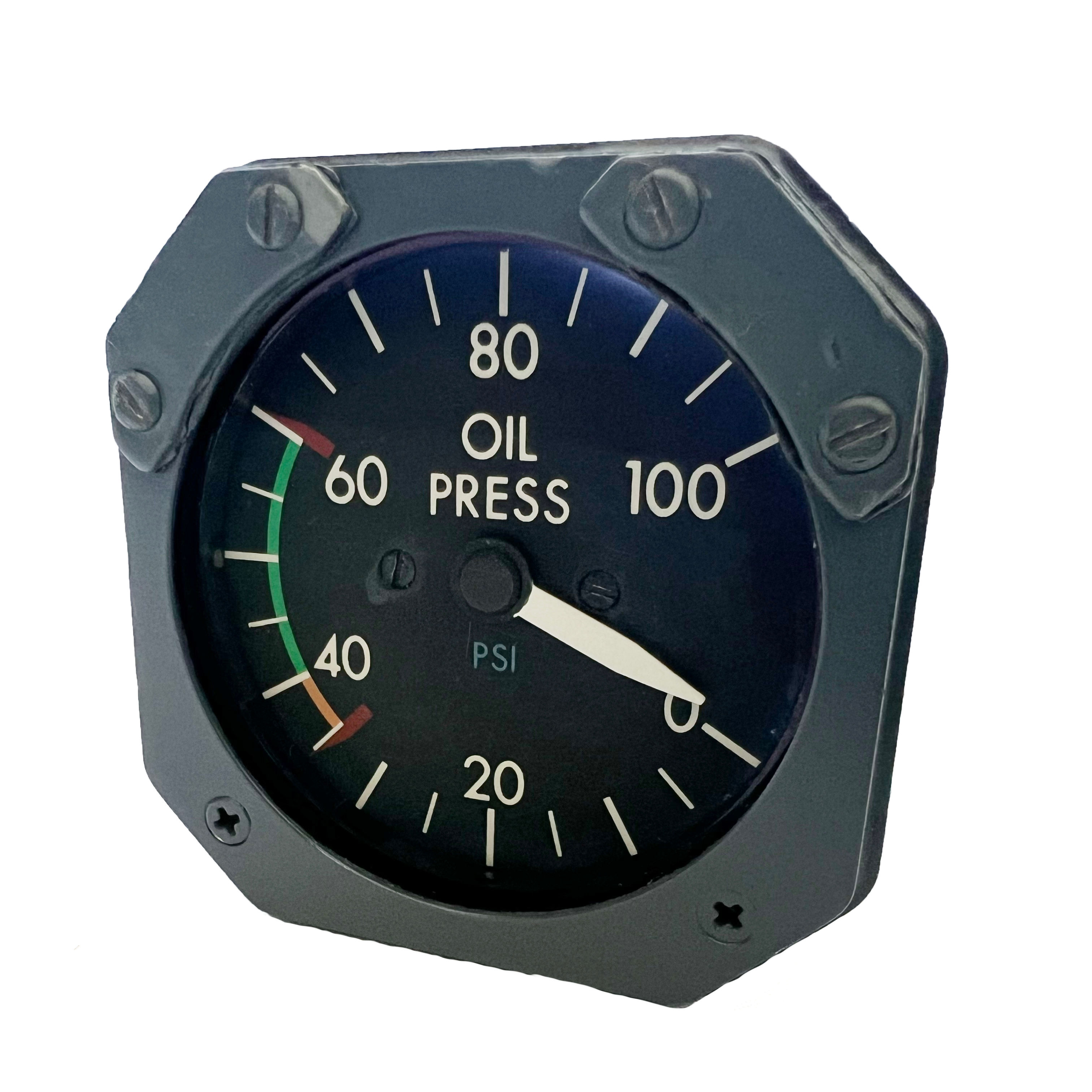 Boeing 747-200 Engine Oil Pressure Cockpit Gauge