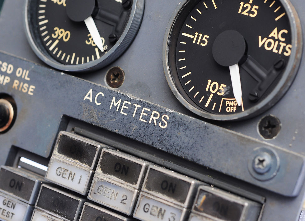 Thumbnail: Air Gabon Boeing 747-200 F-ODJG Aircraft Cockpit Panel