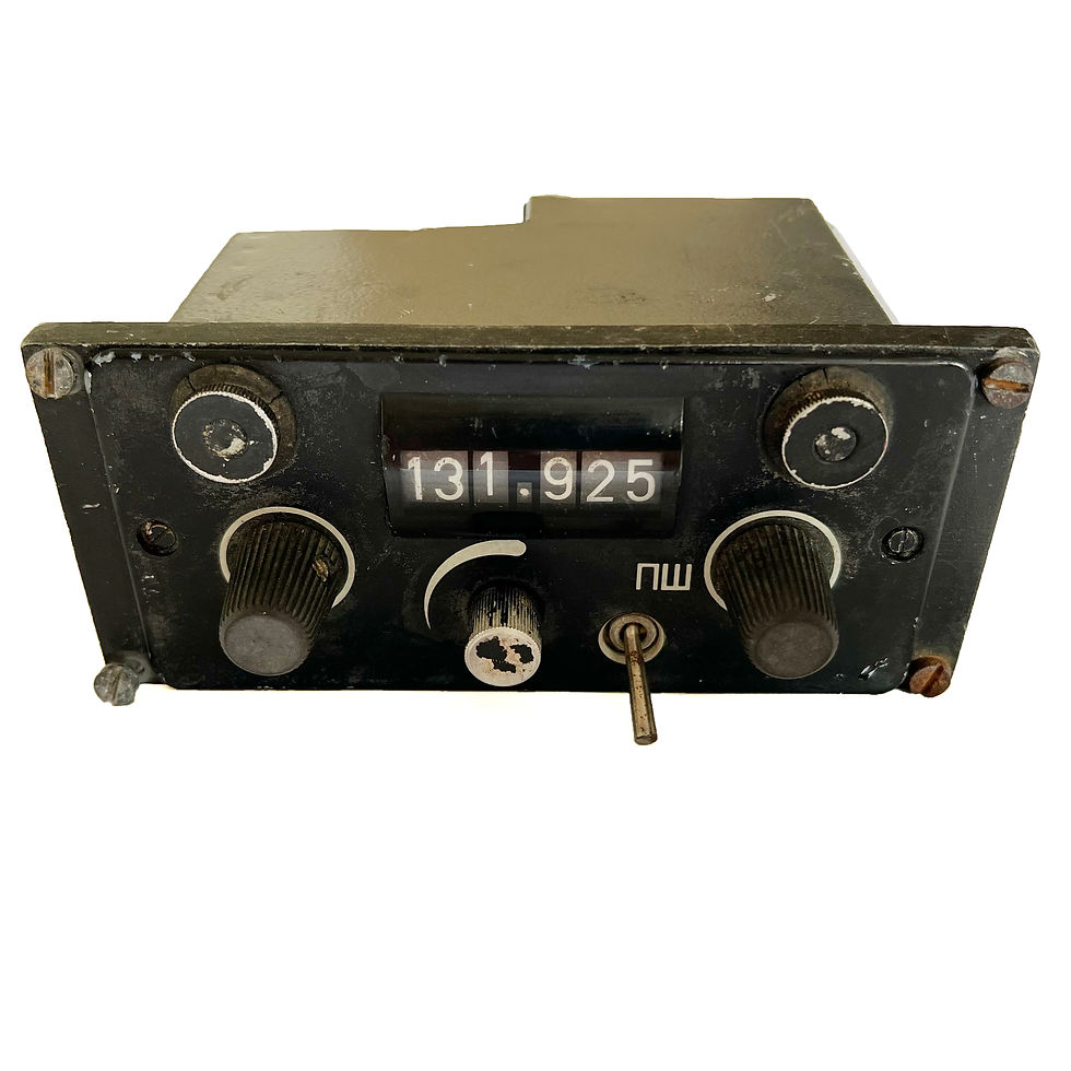 Antonov AN-2 Cockpit Panel