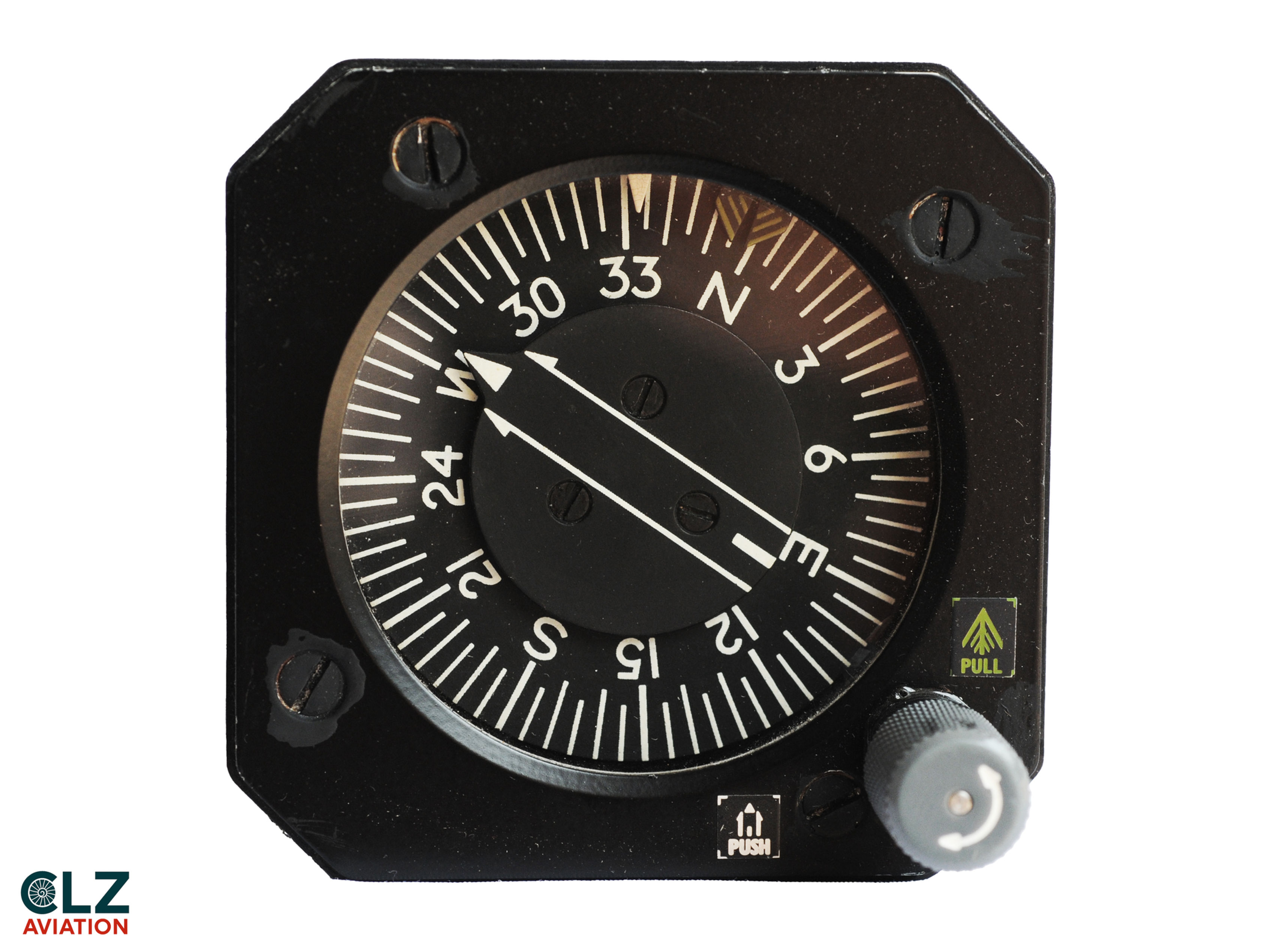 Royal Navy Sea King XV707 Heading Indicator Cockpit Gauge