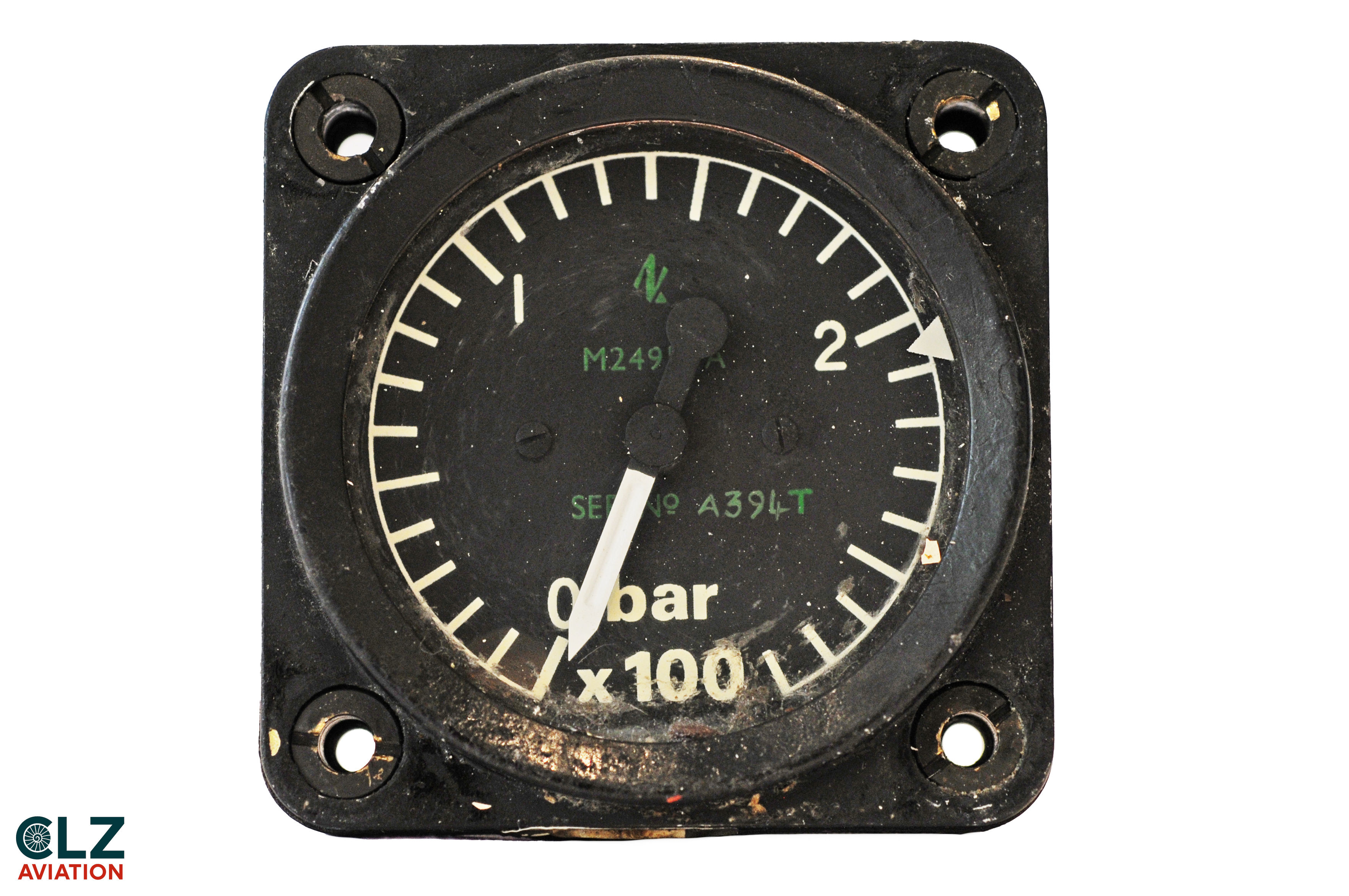 RAF Red Arrows Hawk XX177 Pressure Indicator Cockpit Gauge