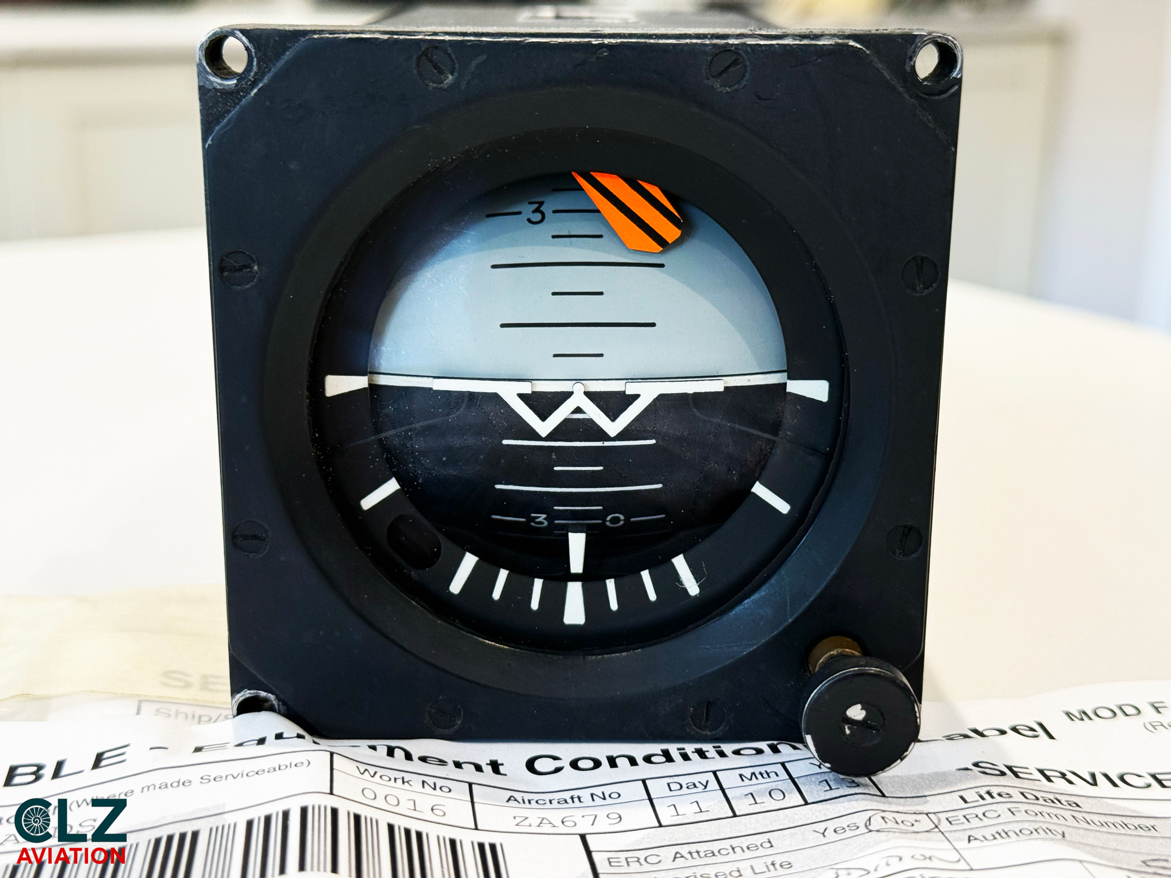 Boeing Chinook HC.6A ZA679 Attitude Indicator Artificial Horizon Cockpit Gauge