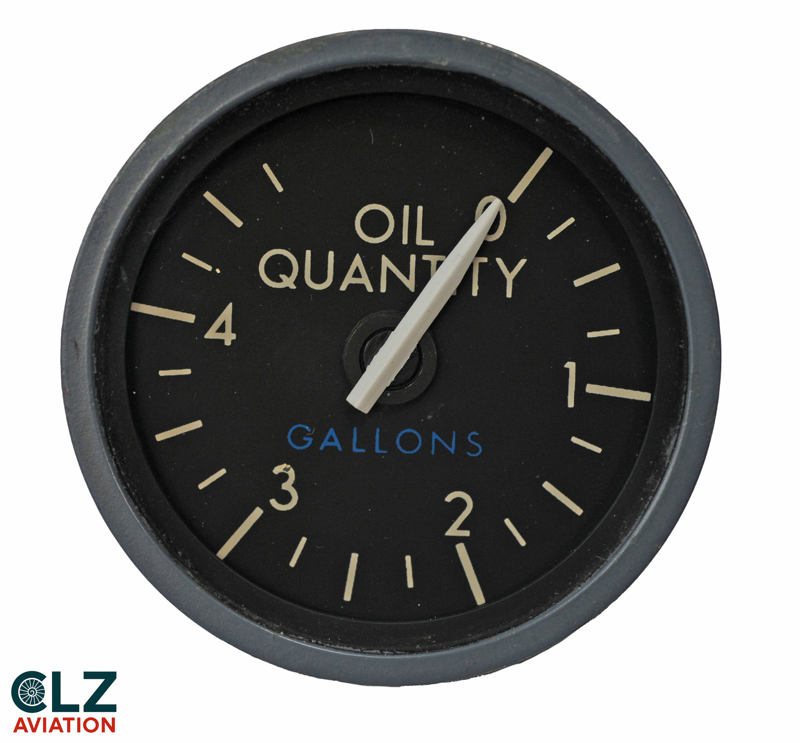 Sabena Boeing 737 Oil Quantity Indicator Cockpit Gauge