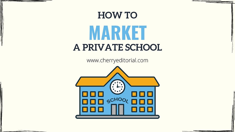 How to Market a Private School