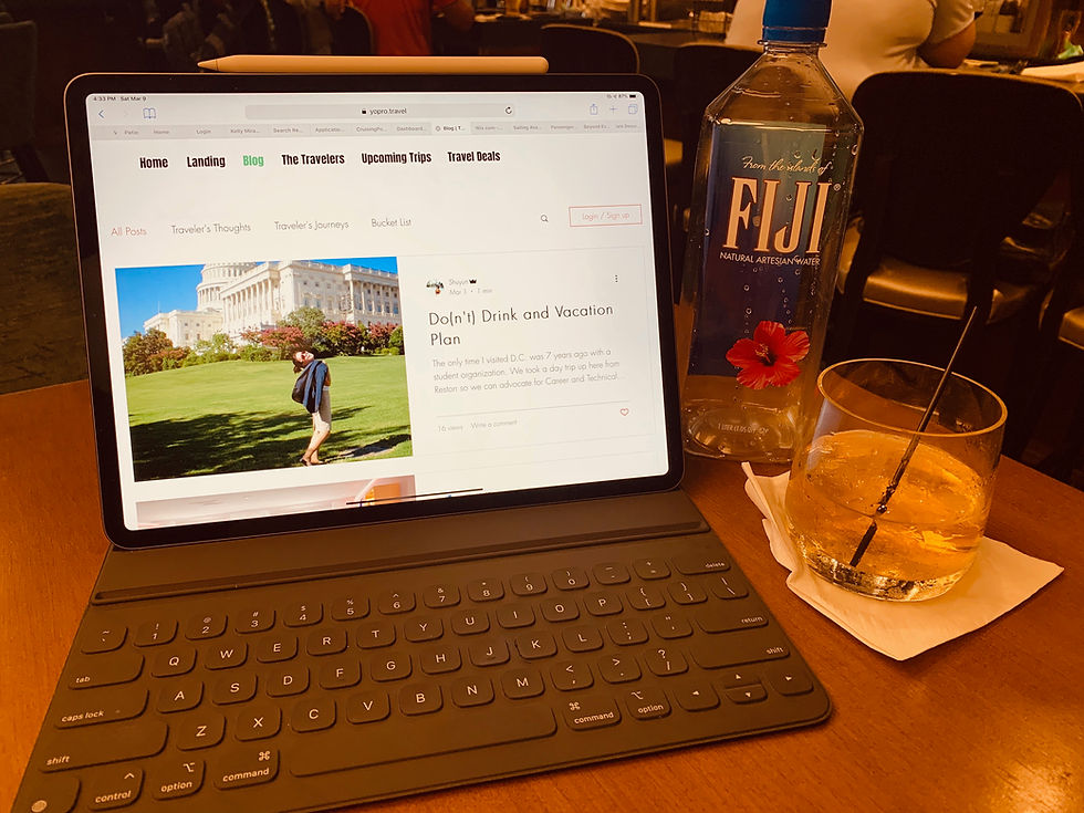 Thoughts from an airport lounge