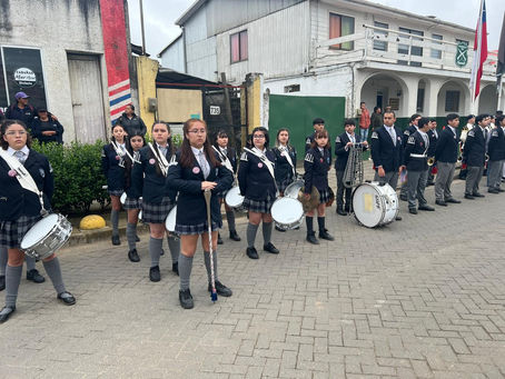 Patricianos participan en VI Encuentro de Bandas Escolares en Dichato